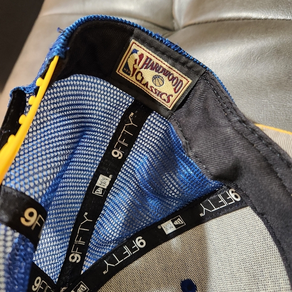 New Era HardWood Classic Golden State Warriors Snap Back Hat - Picture 8 of 8
